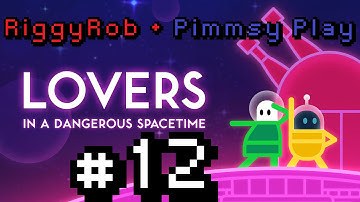 RiggyRob + Pimmsy Play Lovers in a Dangerous Spacetime (PS4) Part 12 - Orion 1: Celestial Snowfields