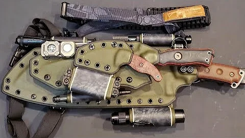 MASSIVE 3 Knife Kydex Sheath System || TOPS Knives