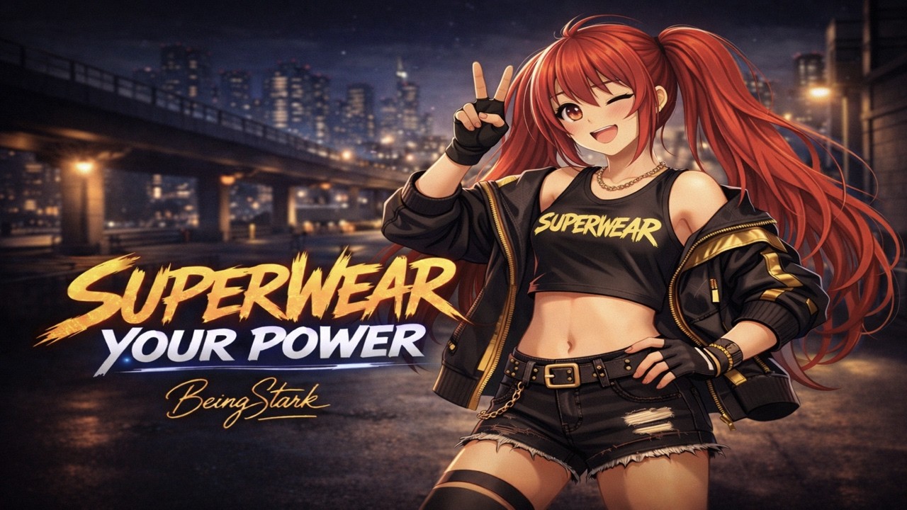 SuperWear Your Power — Official Visualizer | BeingStark Clothing