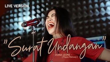SURAT UNDANGAN - DONA LEONE | Woww VIRAL Suara Menggelegar Lady Rocker Indonesia | SLOW ROCK