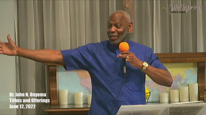 Giving: Good Measure - Dr. John N. Onyema 22-06-12