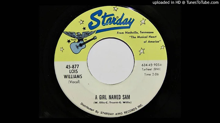 Lois Williams - A Girl Named Sam (Starday 877)