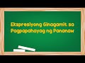 Ekspresyon sa Pagpapahayag ng Pananaw | Mga Halimbawa Mp3 Song