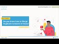 Do you know how to merge duplicate contacts in Faveo?