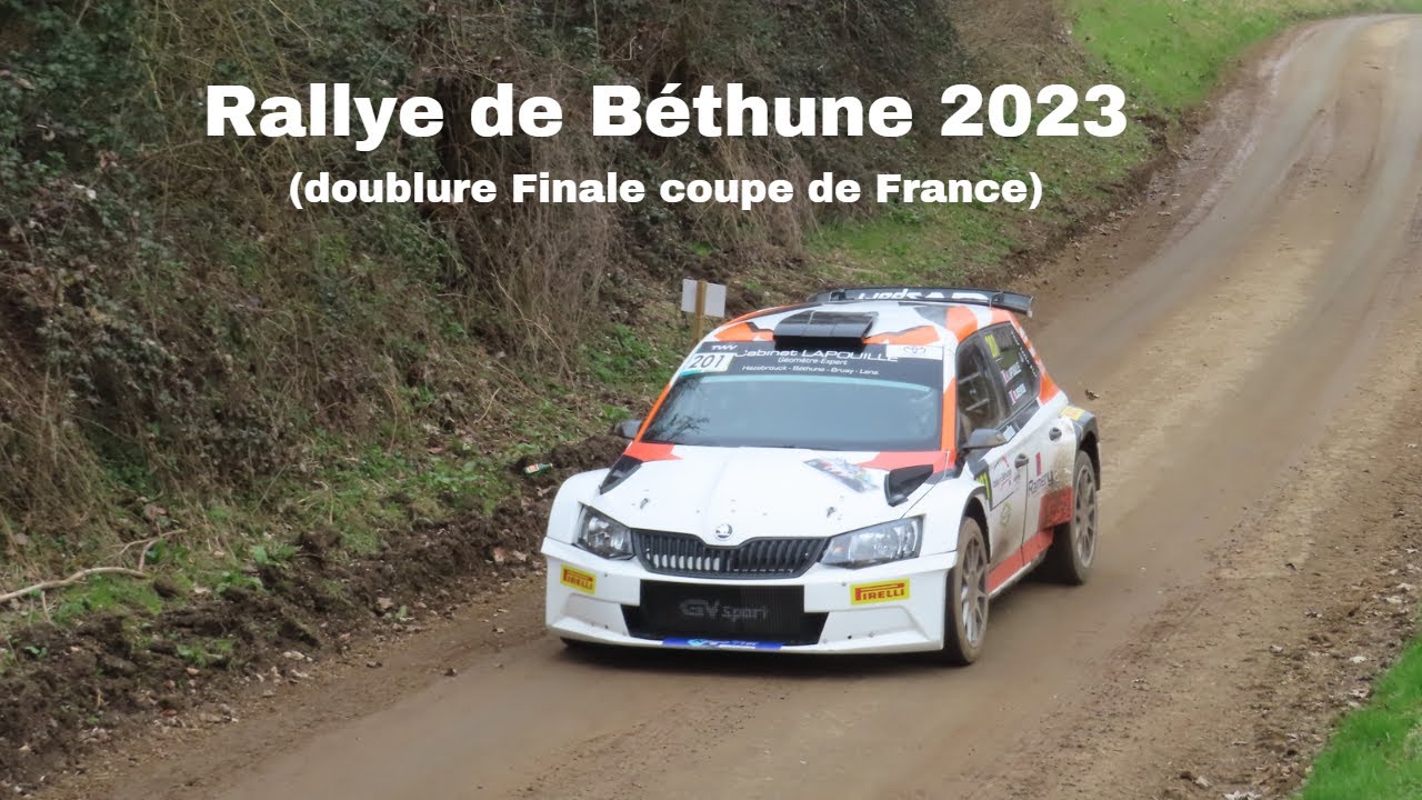 Rallye de Béthune 2023 (doublure finale