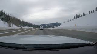Spokane, Washington to Missoula, Montana I-90 Hyperlapse