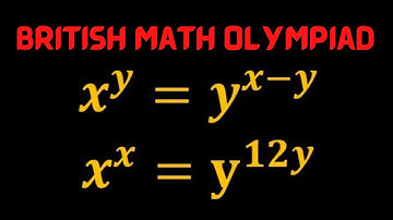 British Math Olympiad question | Learn how to solve this given system of equations ? | IMO |