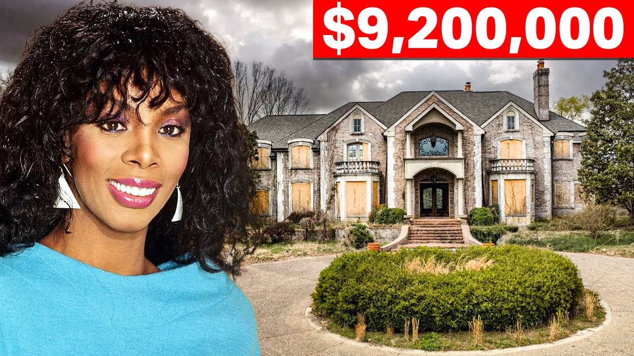Look Inside Donna Summer's $9.2 Million Dollar ABANDONED Mega Mansion