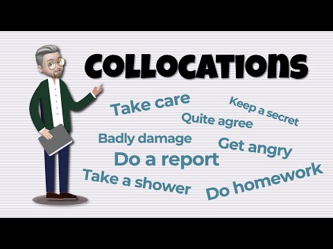 Video: Collocations With Communication Control, Adjacency, Coordination: Examples