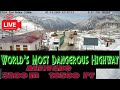 Worlds most dangerous highwaywebcam3200m altitude 10500 ftkyrgyzstantooashuu pas tunnel
