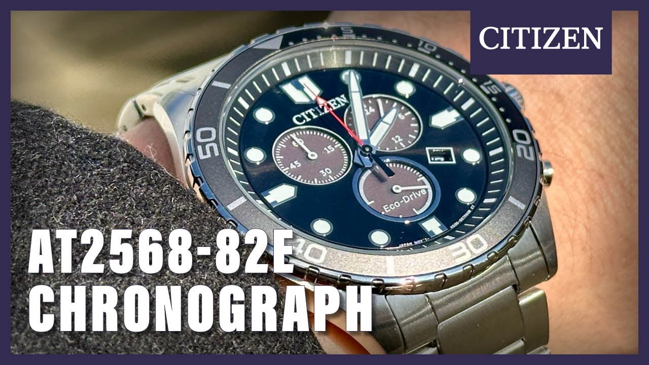 Unboxing The New Citizen AT2568-82E - YouTube