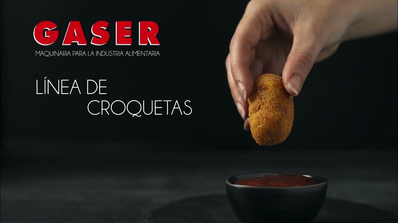 Croquetas - Maquinaria - GASER - Maquinaria para la industria alimentaria y  elaboración de embutidos