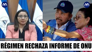 Dictadura rechaza inforrme de la ONU en el que se le acusa de cometer crimenes de lesa humanidad