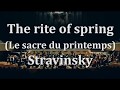Stravinsky , The rite of spring (Le sacre du printemps) Conductor : Paavo Järvi