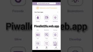 How to secure your Pi wallet with this basic 2FA security method #pi 