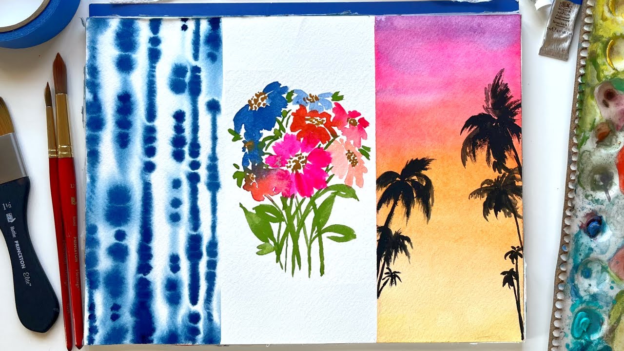 Simple Watercolor Painting Ideas for Beginners