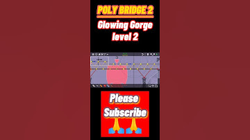 POLY BRIDGE 2. Growing Gorge. level 2.. #shorts