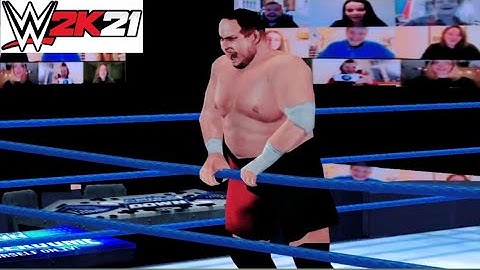Samoa Joe Return Entrance WWE SmackDown | WWE2K21 PSP
