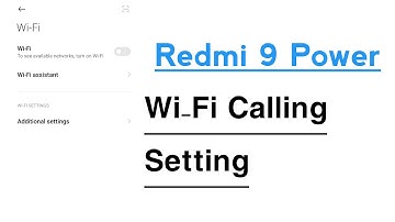 Redmi 9 Power Wi Fi Calling Features | Redmi 9 Power Me Wi Fi Call Kaise Kare