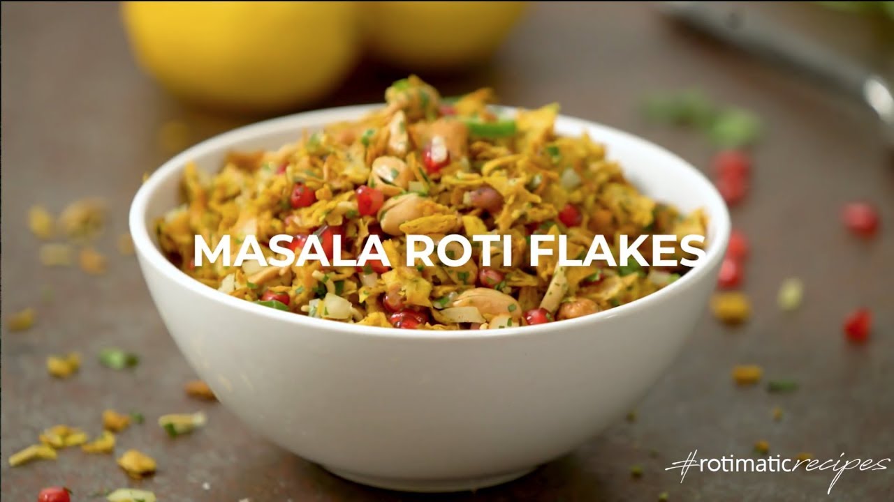 Rotimatic Recipes: Masala Roti Flakes - YouTube
