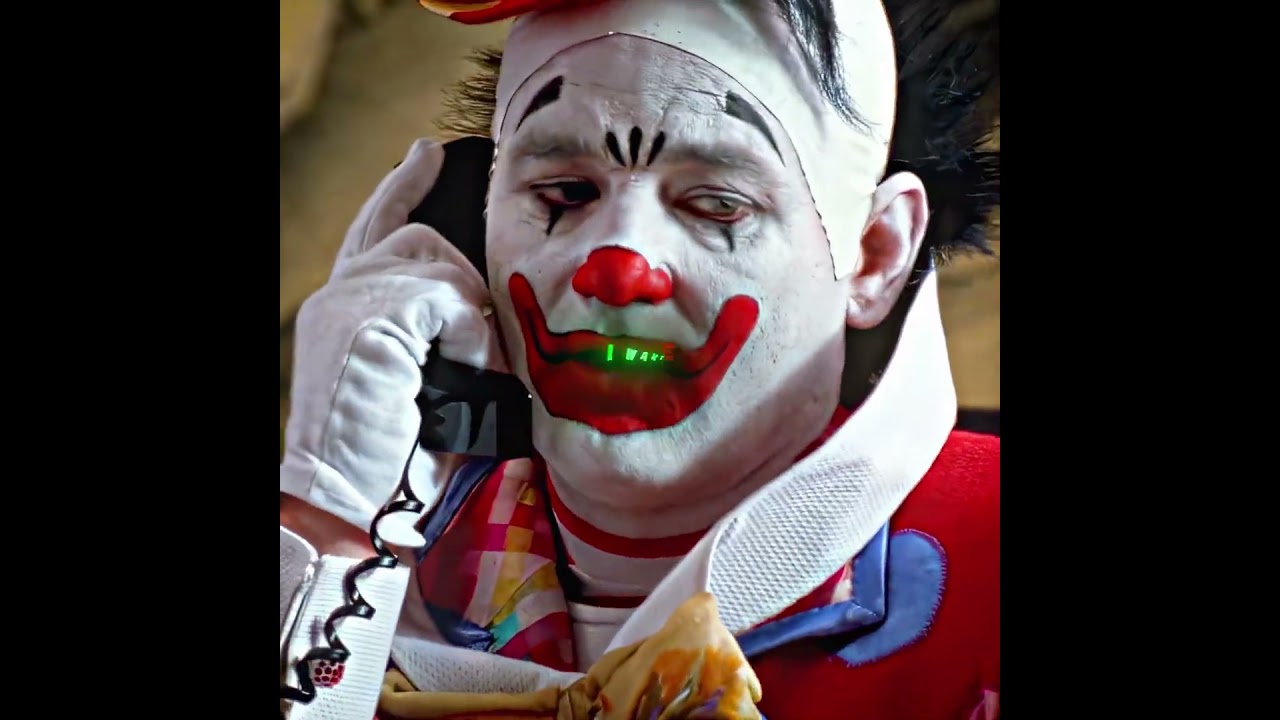 The clown robbed the bank without losing a single man #movie #edit
