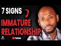 Immature Relationships | Relationship Immaturity