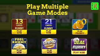 Octro IndianRummy - Play modern 13 Patti Indian Rummy game online for free screenshot 4