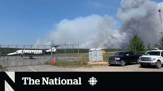 Dramatic evacuations in Fort Chipewyan as Alberta wildfires rage