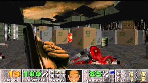 [Doom2] 10 Sectors: MAP02 "Hangar" - UV-Fast 1:56