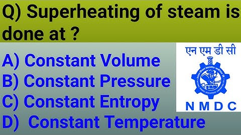 Important Questions For NMDC Exams || NMDC Junior Officer || Mechanical Question