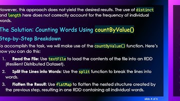 How to Select and Count Each Individual Word from a File Using Scala and Apache Spark