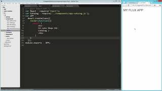 25   React Flux   Components and Views