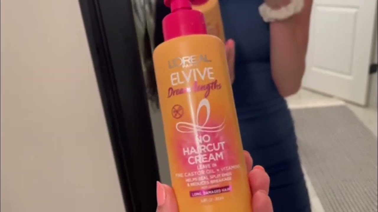 L'Oreal Paris Elvive Dream Lengths No Haircut Cream Leave In Conditioner Review