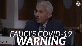 Dr. Fauci warns US could see 100k coronavirus cases per day