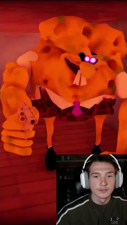 Shrek vs Evil Spongebob | Secret Ending #spongebob #horror #scary #shrek #fyp #fypツ #fypage #shorts