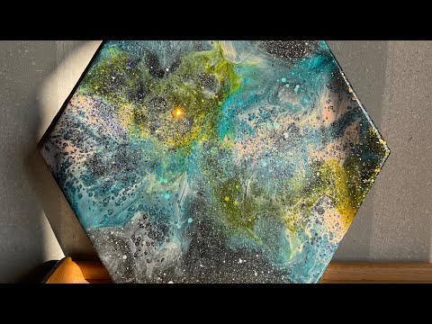 Galaxy epoxy resin