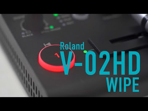 Roland V02-HD　ワイプのサンプル