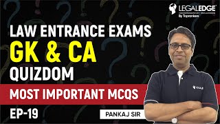 Law Entrance Exam Preparation | Top 35 Quizdom Questions of GK & CA (Ep 19) | Important MCQs for LAW screenshot 5