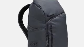 Gray Nike Elite backpack
