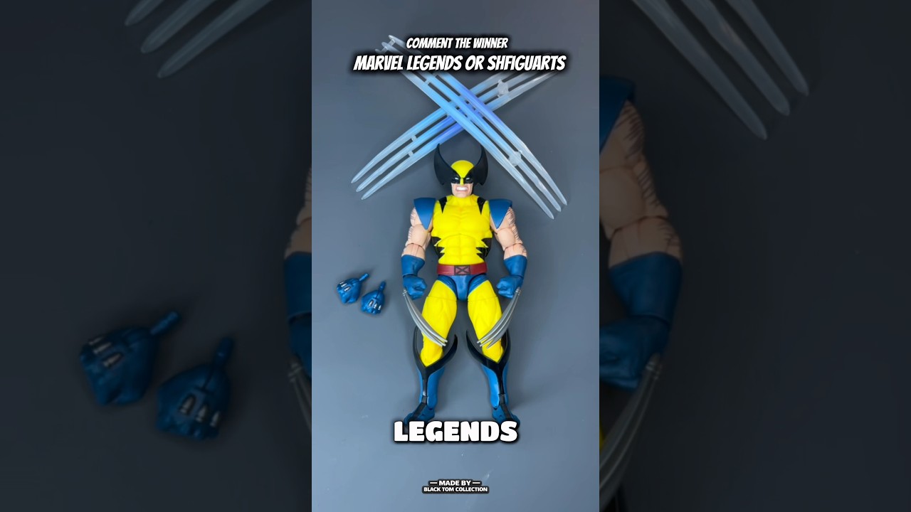 Did Marvel Legends win? ￼#actionfigure #wolverine #toycollector #marvel #marvellegends