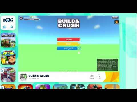 BUILD & CRUSH - Play Build & Crush on Poki 