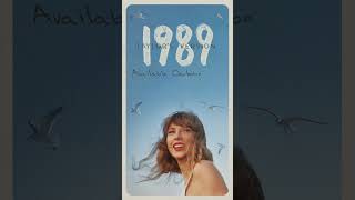 Video thumbnail of "Pre order 1989 (Taylor’s Version) now on my site 🩵😎🩵"