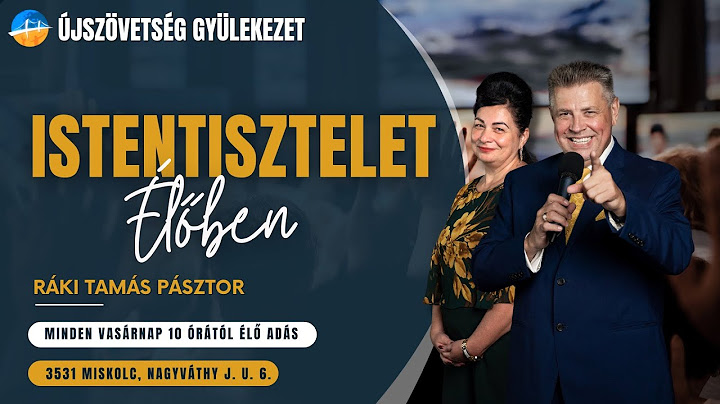 Istentisztelet ÚjSzövetség Gyülekezet ÉLŐ // 2025.07.20.