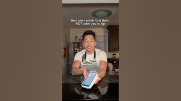 when the cashier presses “no tip” before YOU can 🤣 #shorts #comedy #relatable