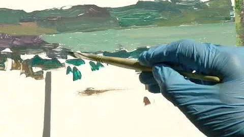 Johnny Apodaca Painting In Umbria 2016