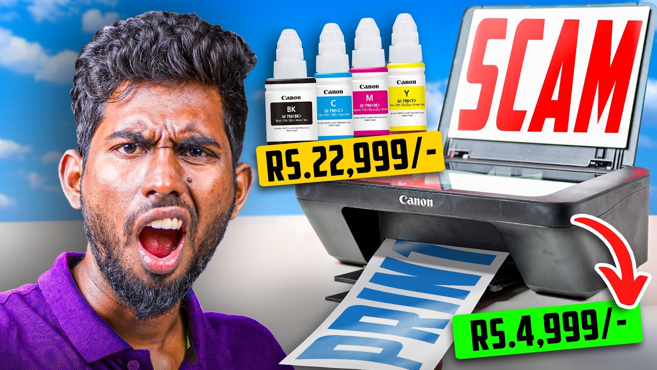 Printer = SCAM! எந்த Printer வாங்கலாம்? 🖨️ | A Detailed Comparison - Inkjet vs Ink Tank vs Laserjet🔥