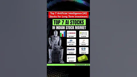 Top 7 Artificial Intelligence AI Stocks for Long Term Investment #ytshorts
