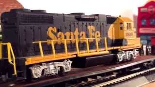Moving A Wrecked Locomotive Through Tipton