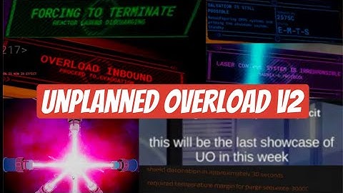 Final Unplanned Overload V2 playtest | A Core Game [Roblox]