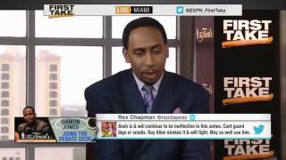 Damon Jones Grades LeBron James Game 1 Performance       ESPN First Take